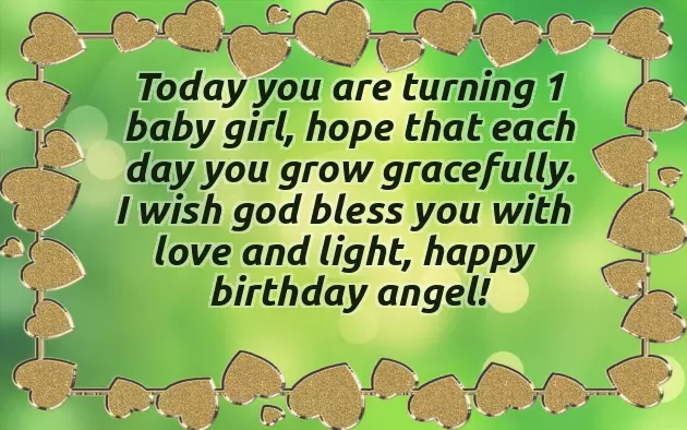 First Birthday 1St Birthday Wishes For Baby Girl First Birthday 1St Birthday Wishes For Baby Girl