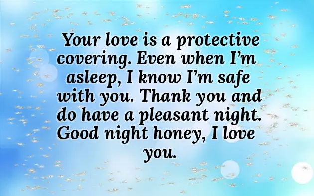 Good Night My Sweetheart