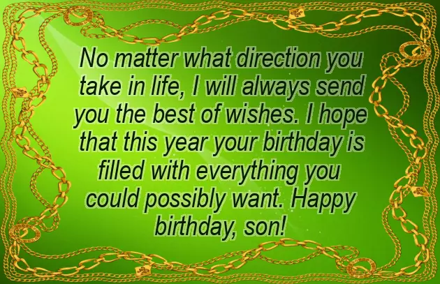 Son Wishes Quotes