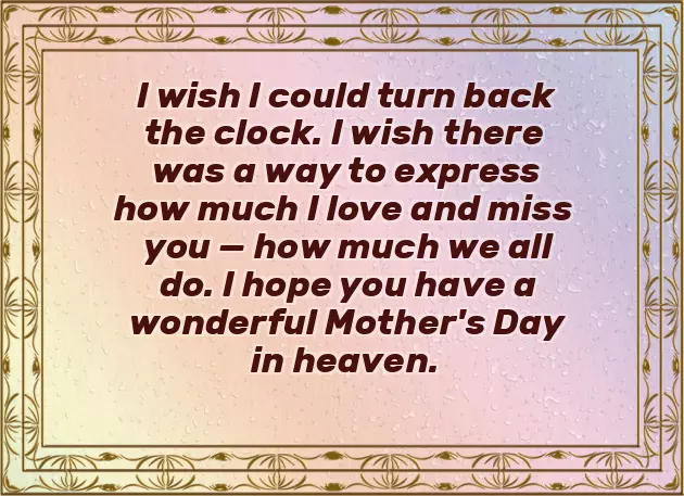 Mothers Day In Heaven Greetings Mothers Day In Heaven Greetings
