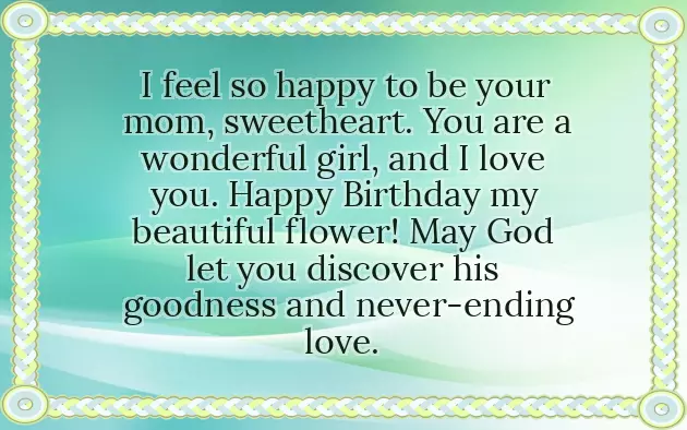 First Birthday Wishes For Girl