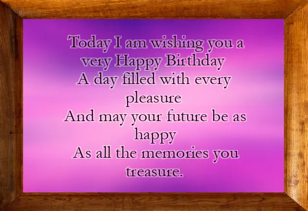 Birthday Poem For Wife