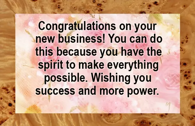 Congratulations Message For New Business Venture Congratulations Message For New Business Venture