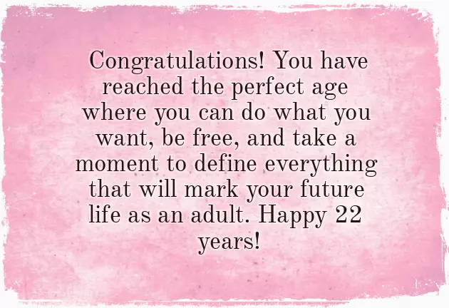 Birthday Wishes For 22 Year Old Daughter