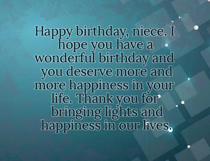 Happy Birthday Wishes For Niece Girl