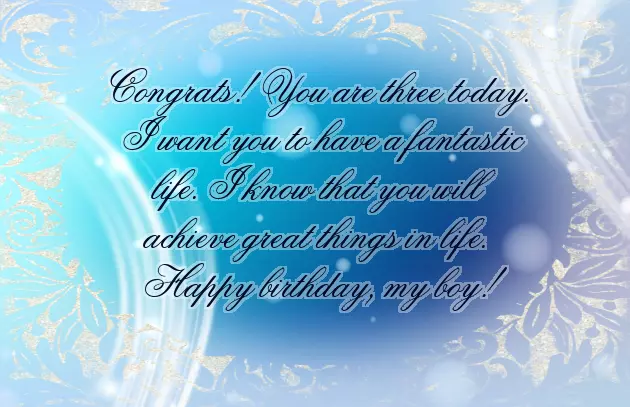 Birthday Wishes To My Son Turning 3 Birthday Wishes To My Son Turning 3