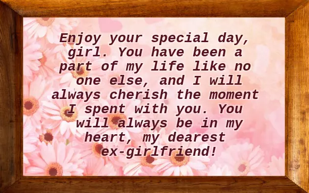 Birthday Wishes For Breakup Girlfriend