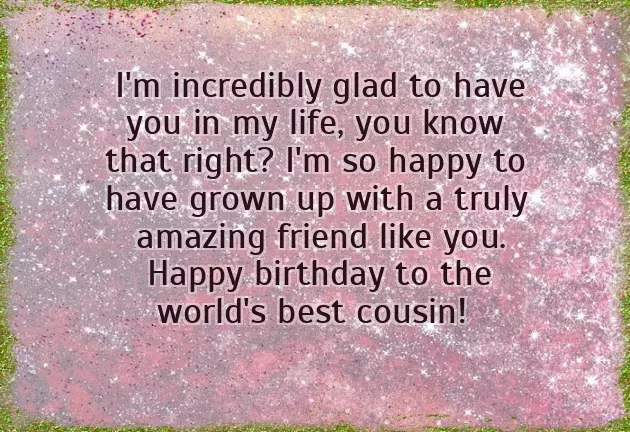 Happy Birthday Cousin Woman