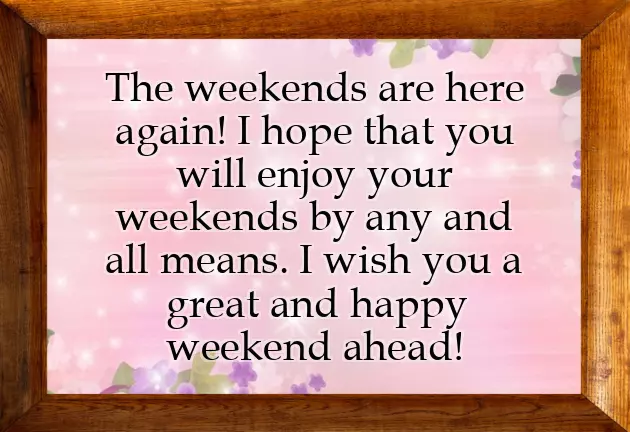 Best Wishes For Saturday