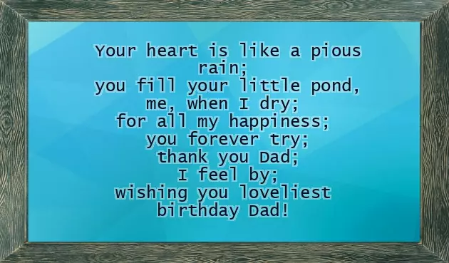 Birthday Quotes For Papa From Daughter
