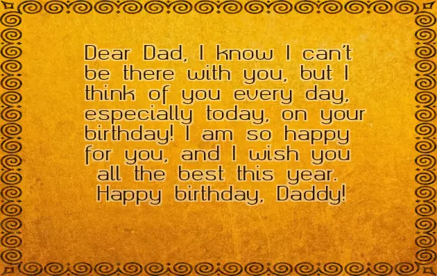 Happy Birthday To Best Father