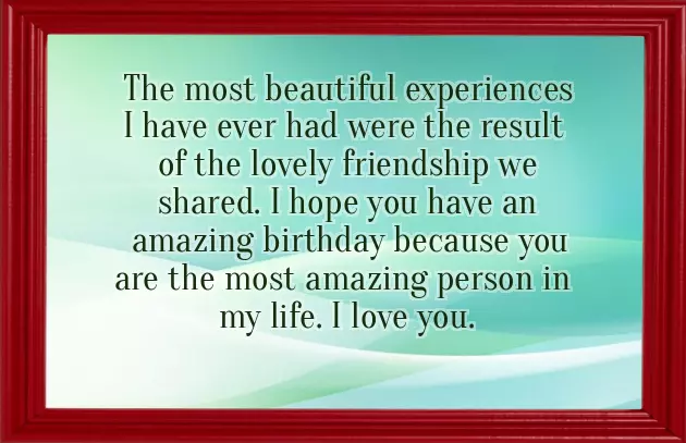 Happy Birthday To A Friend Woman