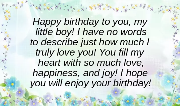 Happy 2Nd Birthday Son Quotes