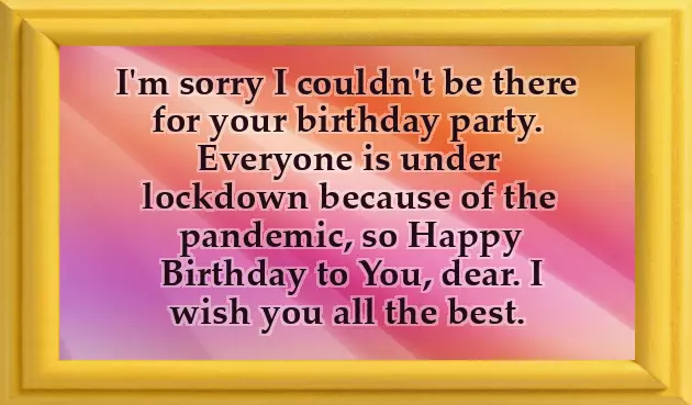 Quarantine Birthday Quotes
