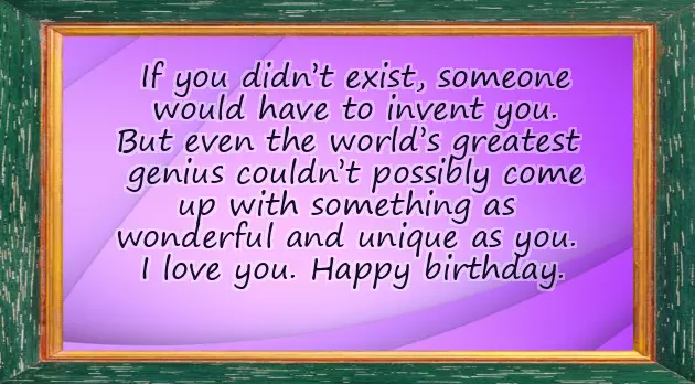 Happy Birthday To Gf Wishes