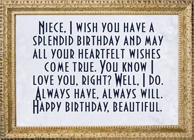 Happy Birthday To My Grand Niece