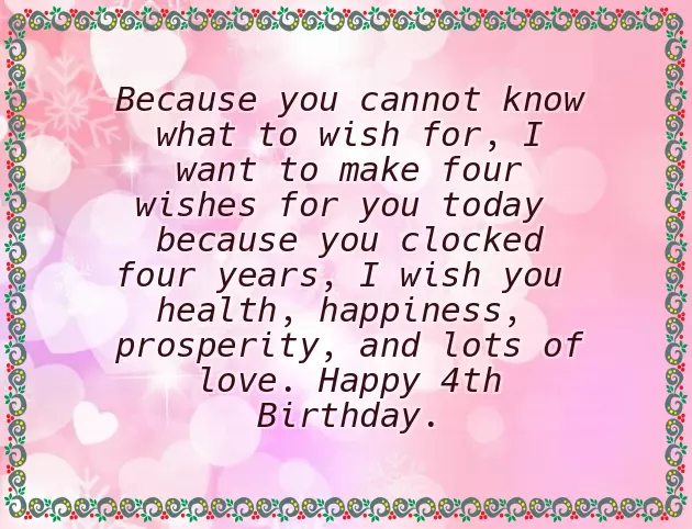 4Th Birthday Quotes For Son 4Th Birthday Quotes For Son