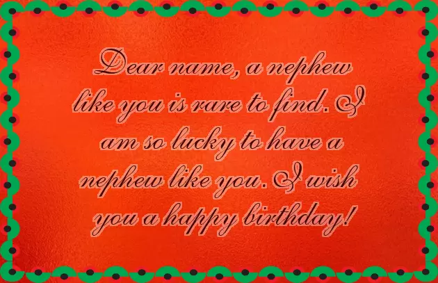 Christmas Wishes For Nephew