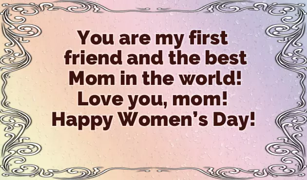 Congratulations International Women