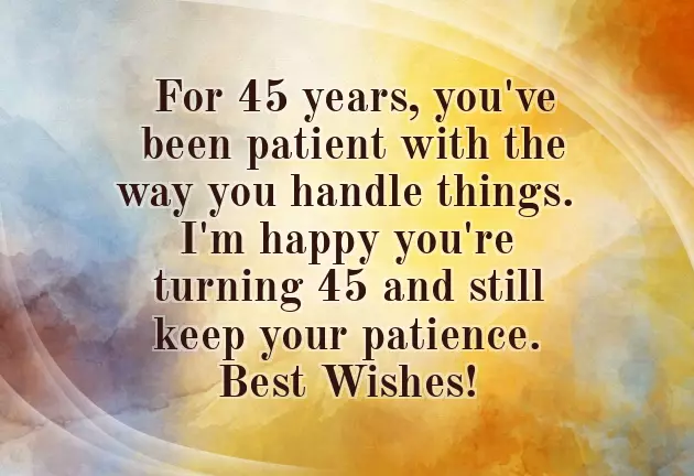 Happy 45Th Birthday Husband