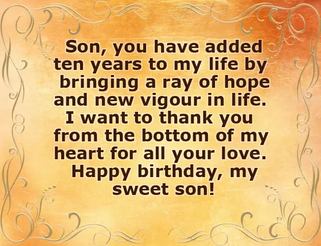 Birthday Quotes For 10 Year Old Boy