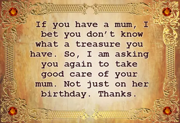 Birthday Blessing For Mom