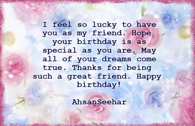 Happy Birthday Text To A Crush