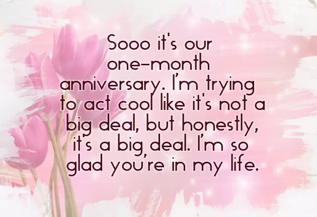 Happy 1St Month Anniversary Happy 1St Month Anniversary