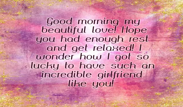 Good Morning In English Message