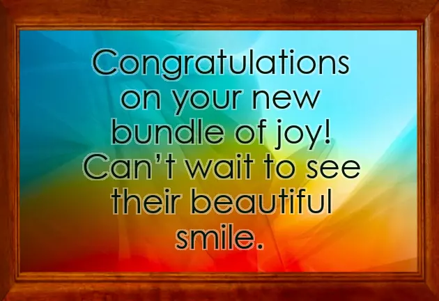 Congrats For New Born