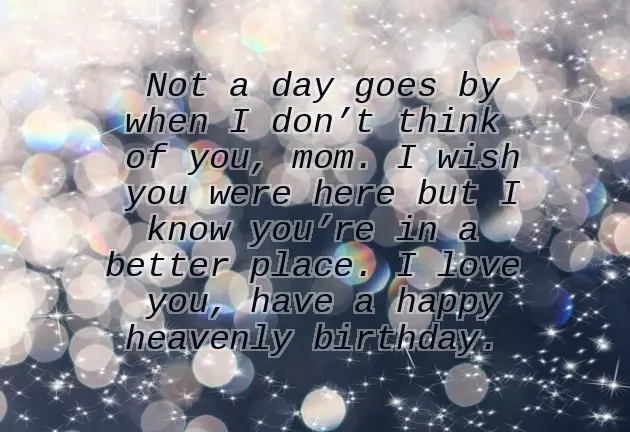 Happy Birthday To Mom Caption