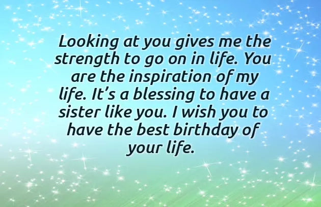 Dear Sister Happy Birthday