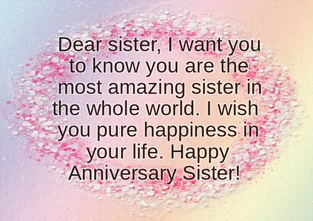 Happy Anniversary Quotes Sister Happy Anniversary Quotes Sister