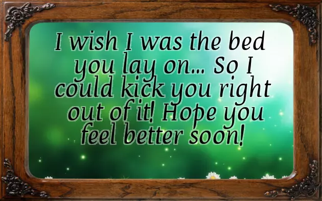 Get Well Soon Message