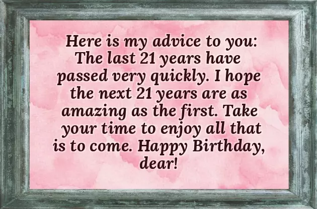 Birthday Wishes For A 21 Year Old Female Birthday Wishes For A 21 Year Old Female