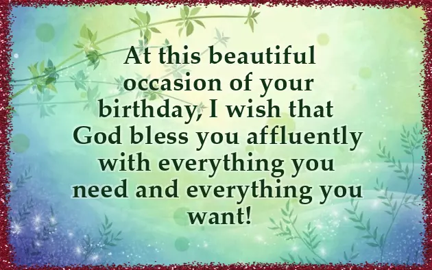 Happy Birthday Niece Blessing