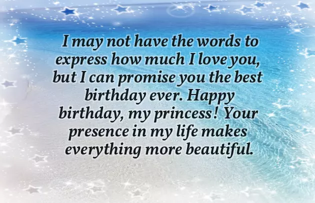 Happy Birthday From Husband To Wife