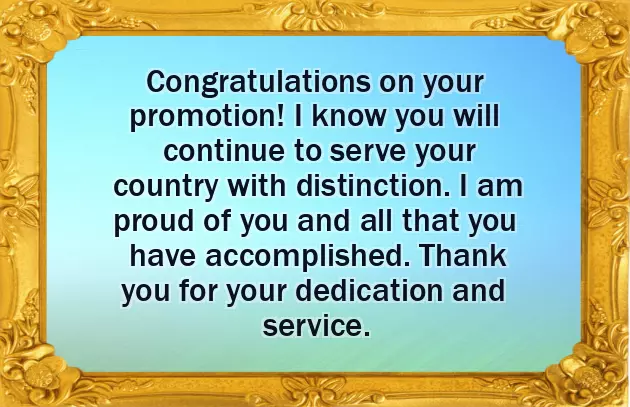Congrats Message For Promotion