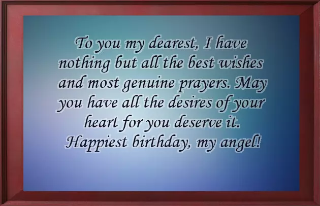 Happy Birthday To Our Angel