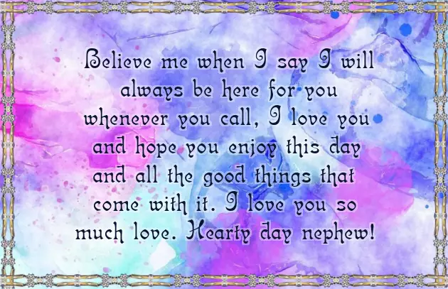 Happy 4Th Birthday My Nephew