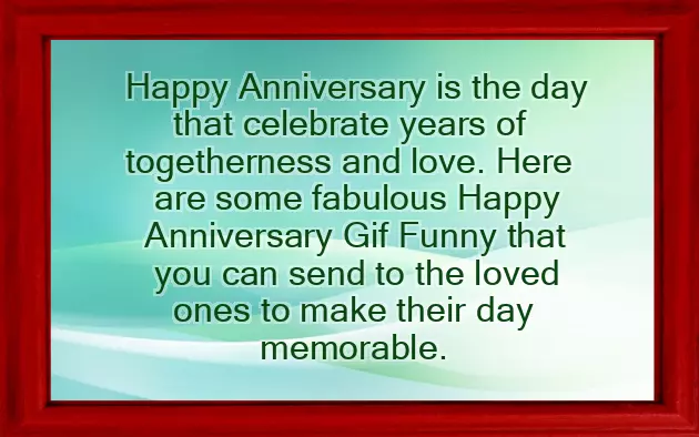 Happy Wedding Anniversary Gif