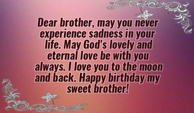 Birthday Thought For Brother