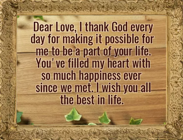 Happy Birthday Love Words For Him