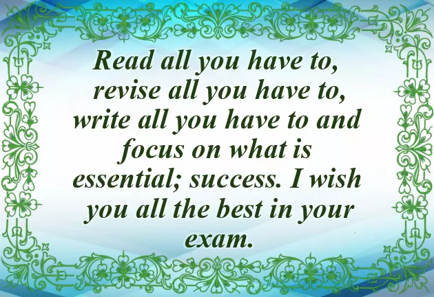 10Th Exam Wishes