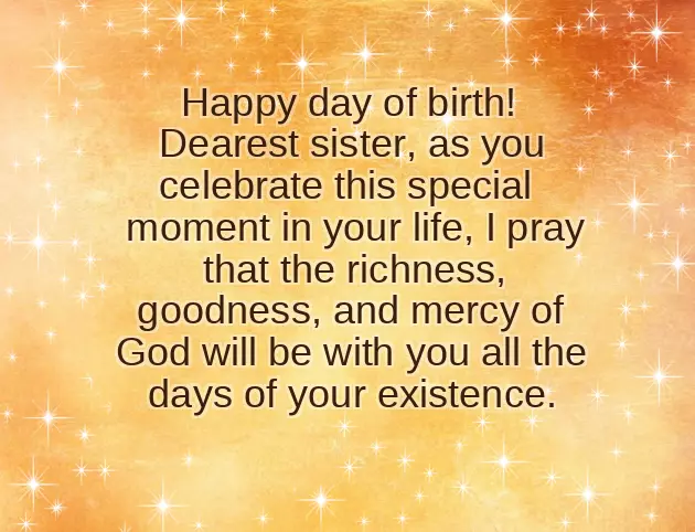 Happy Birthday To My Sweet Sister Quotes