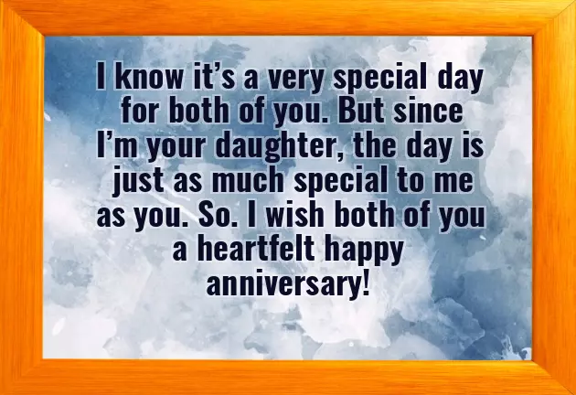 Wedding Anniversary Wishes For My Parents