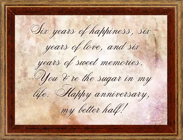 6Th Anniversary 6Th Anniversary