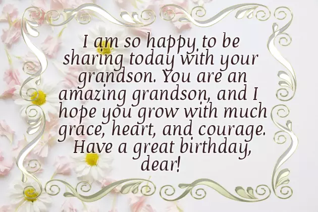 Message To Grandson