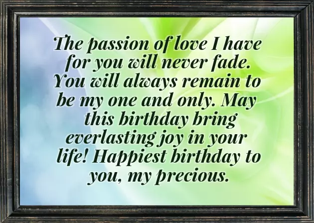 Romantic Birthday Wishes For A Girlfriend