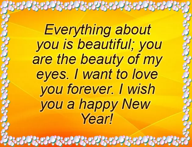 New Year For Girlfriend Message New Year For Girlfriend Message